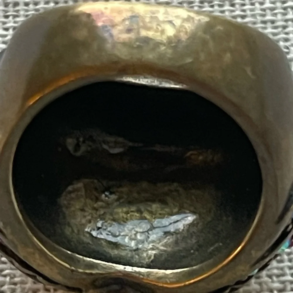 Kirks Folly Crystal Owl Ring Size 7 - Picture 7 of 9